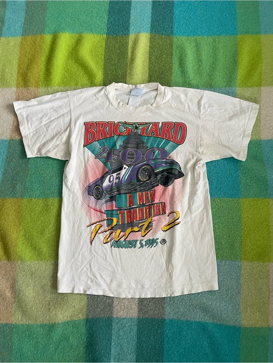 Fruit of the Loom Other - Vintage 1995 NASCAR Bricksyard 400 race tee #nascar #racing